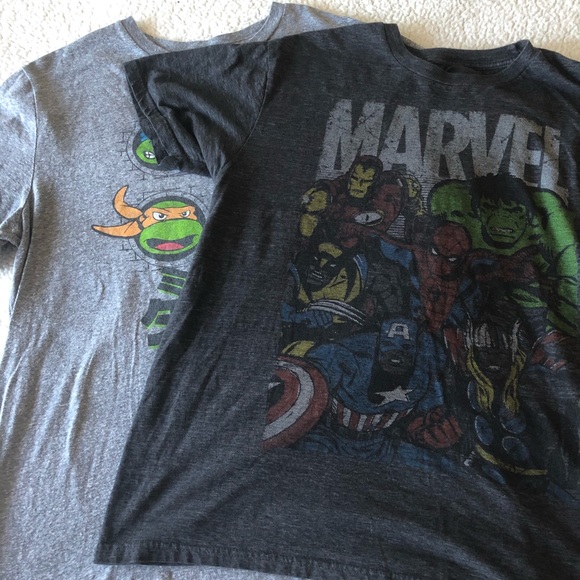 Marvel Other - Bundle Men’s Character Short Sleeve Tees